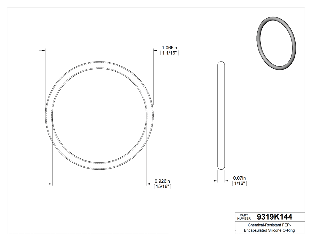 Technical drawing - 9319K144